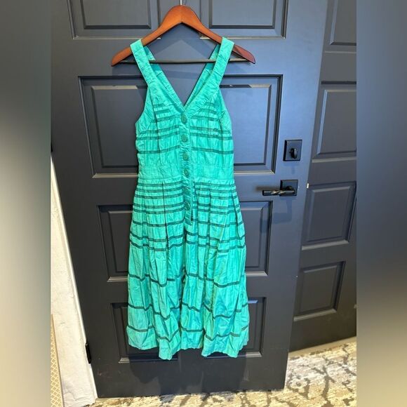 Taylor green dress NWOT - Picture 1 of 8
